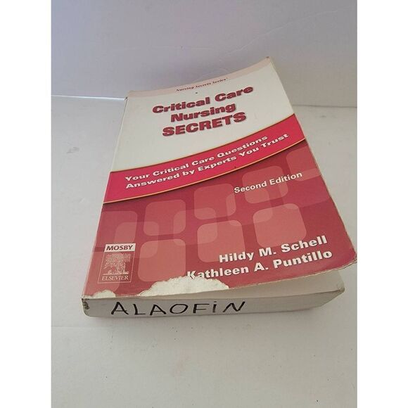 Critical Care Nursing Secrets 2nd Edition by Hildy Schell & Kathleen Puntillo - Picture 7 of 8